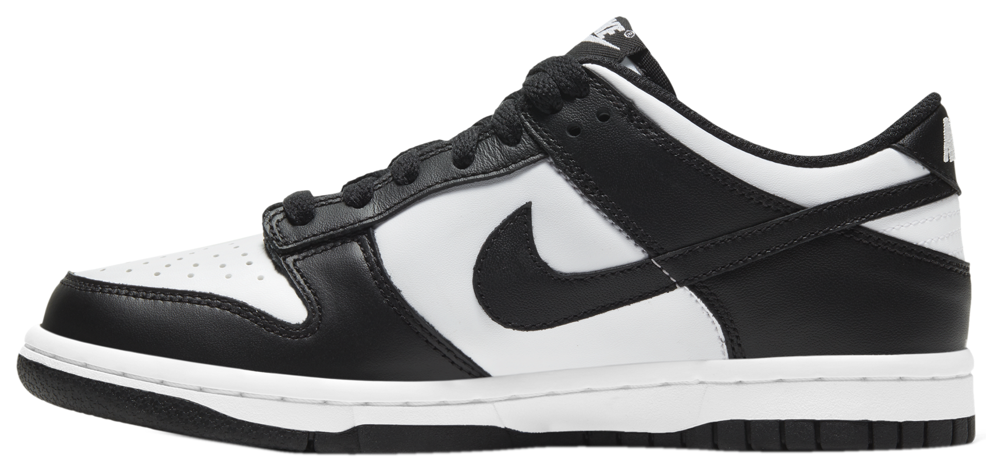Nike Dunk Low - Kids - White/Black - Image 2