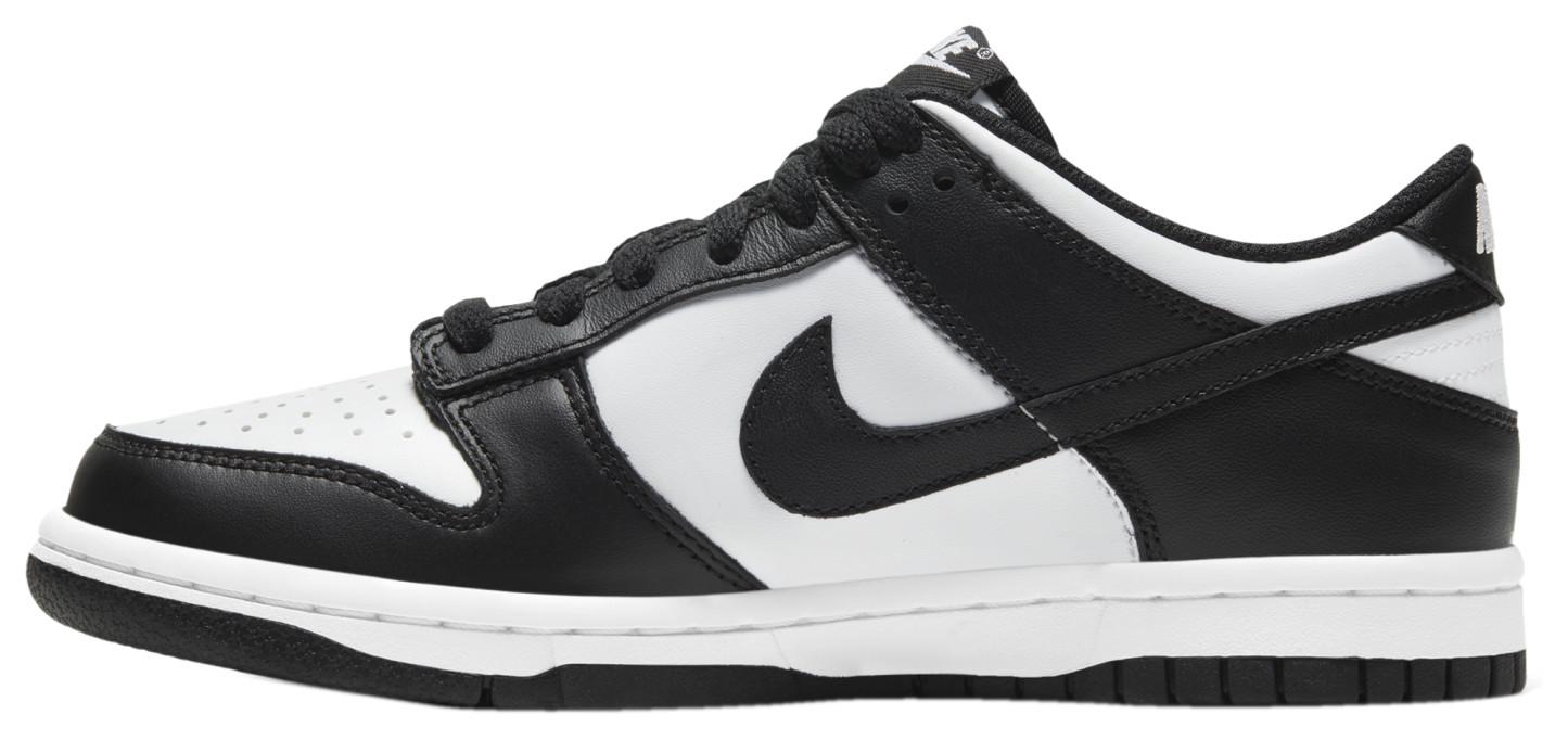 Nike Dunk Low - Kids - White/Black - Image 2