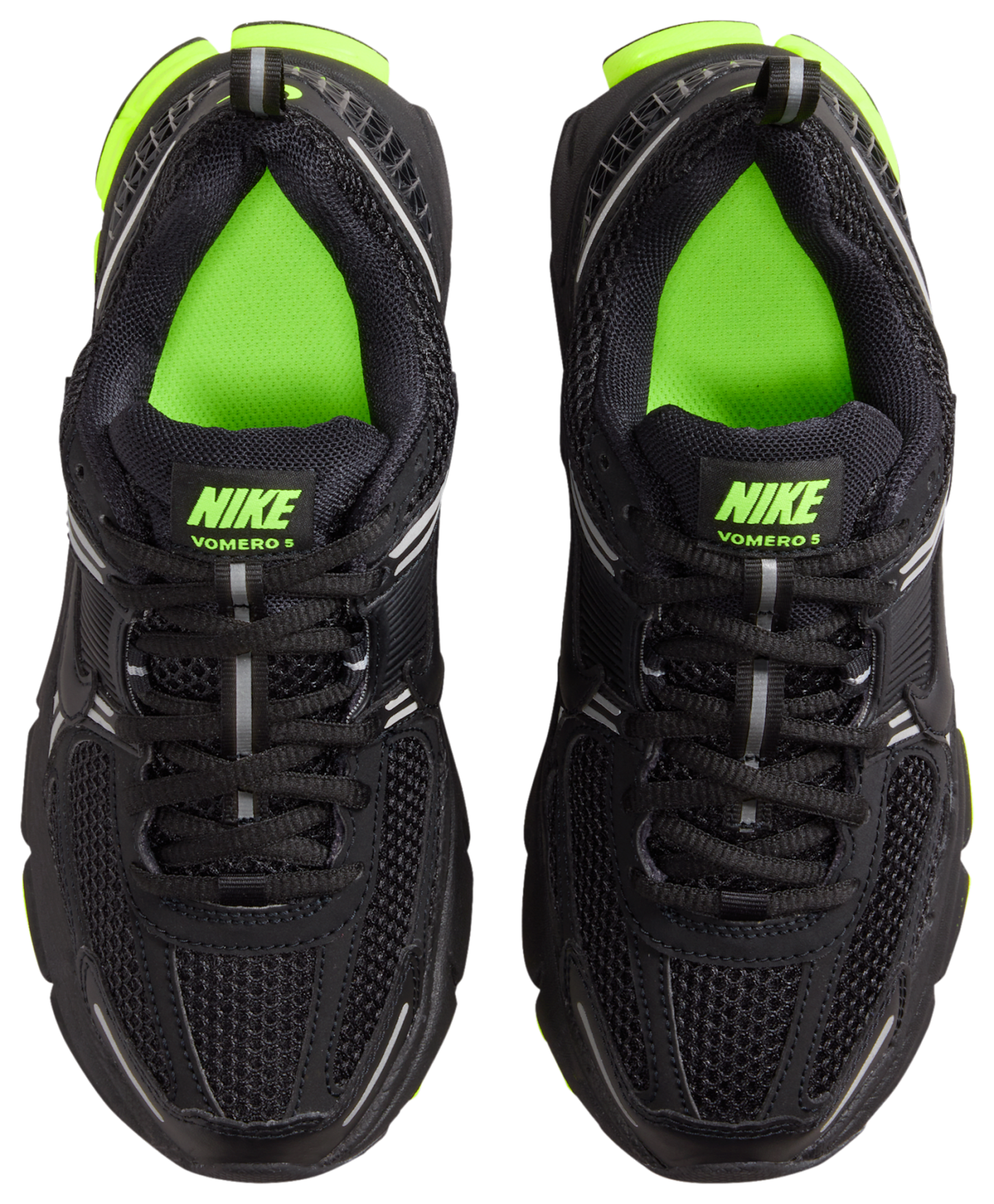 Nike Vomero 5 童款 - Volt/Black/Black - Image 4