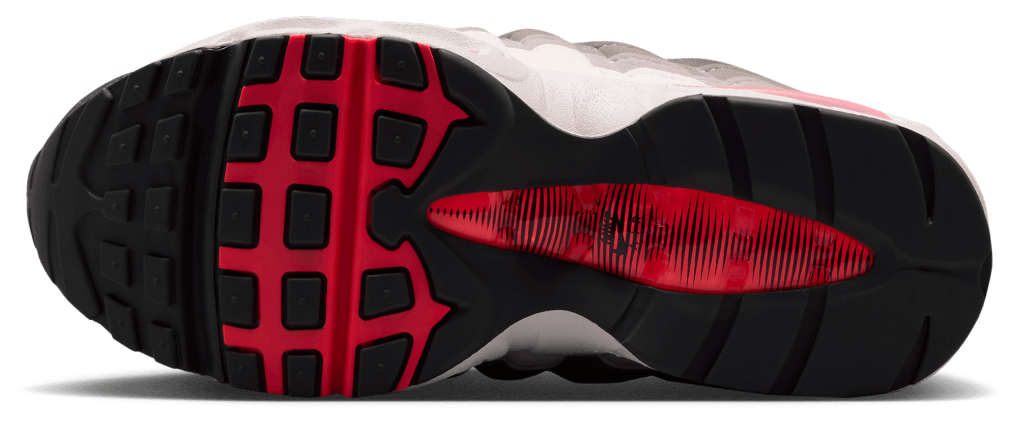 Nike Air Max 95 童款 - Anthracite/Solar Red - Image 5