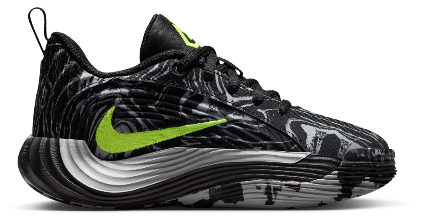 Nike Giannis Immortality 5 童款 - Black/Volt/Lt Smoke Grey - Image 1