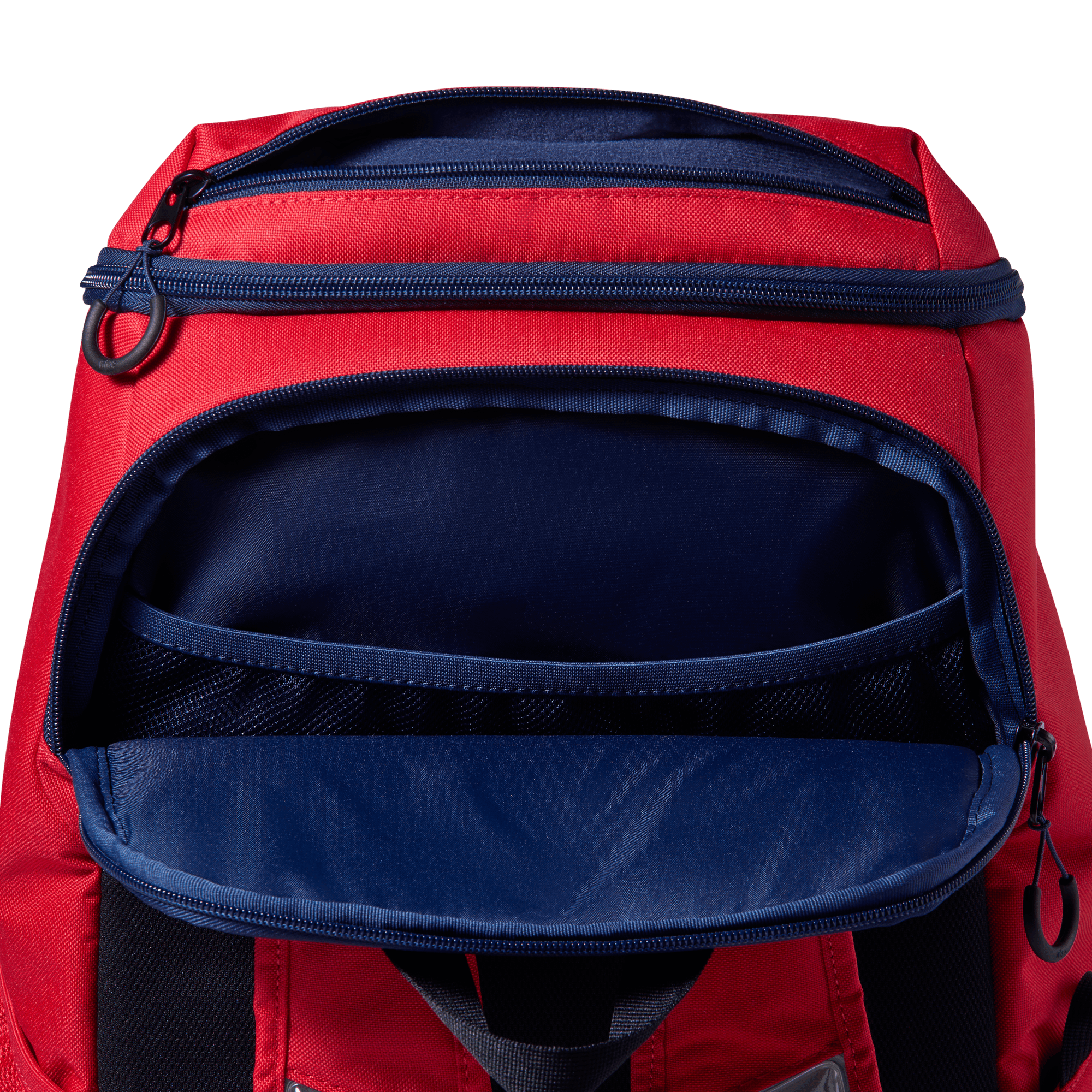 Nike Varsity Elite Backpack - Black/University Red/Metallic Gold - Image 7