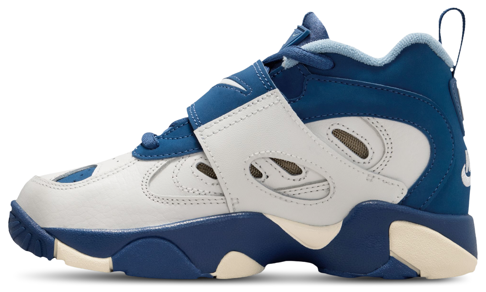 Nike Air Diamond Turf II 童款 - Sail/Mystic Navy/Blue Grey - Image 2
