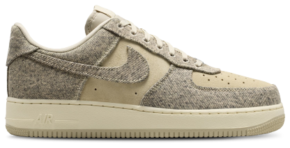Nike Air Force 1 Low LE - Tan/Silver/Tan - Image 1
