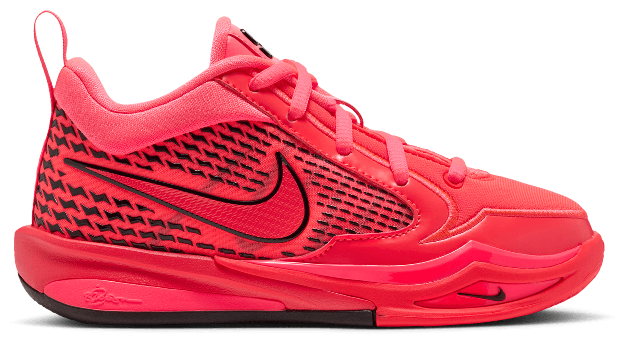Nike Sabrina 4 童款 - Red/Black/Pink - Image 1