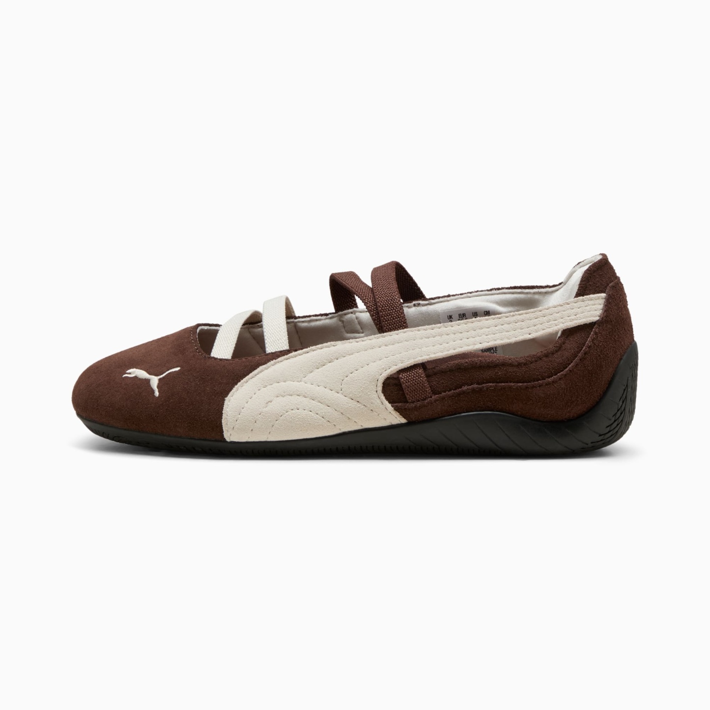 Speedcat Ballet Suede Big Kids' Sneakers - Chestnut Brown-Warm White - 1