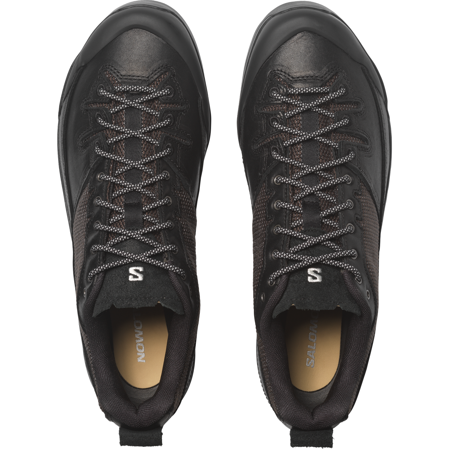 Salomon X-ALP ALPINE ECHOES - Black / Earth Brown / Vanilla Ice - View 4