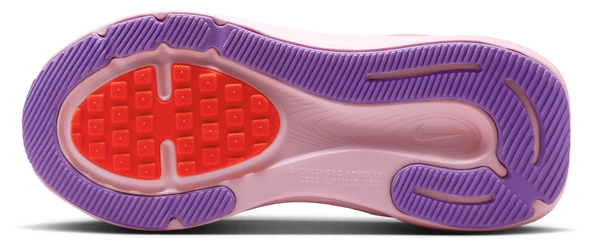 Nike Stellar Ride 童款 - Chalk/Bright Violet/Pink Foam - Image 5