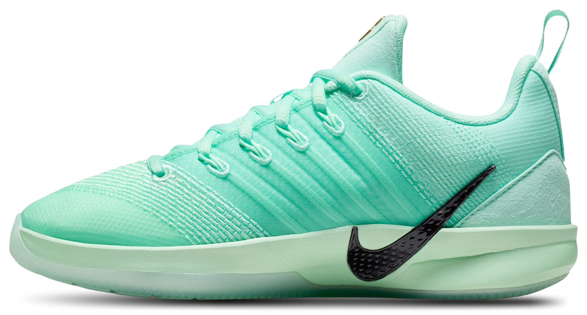 Nike Sabrina 3 ASW 童款 - Black/Green - Image 2