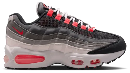 Nike Air Max 95 童款 - Anthracite/Solar Red - Image 1