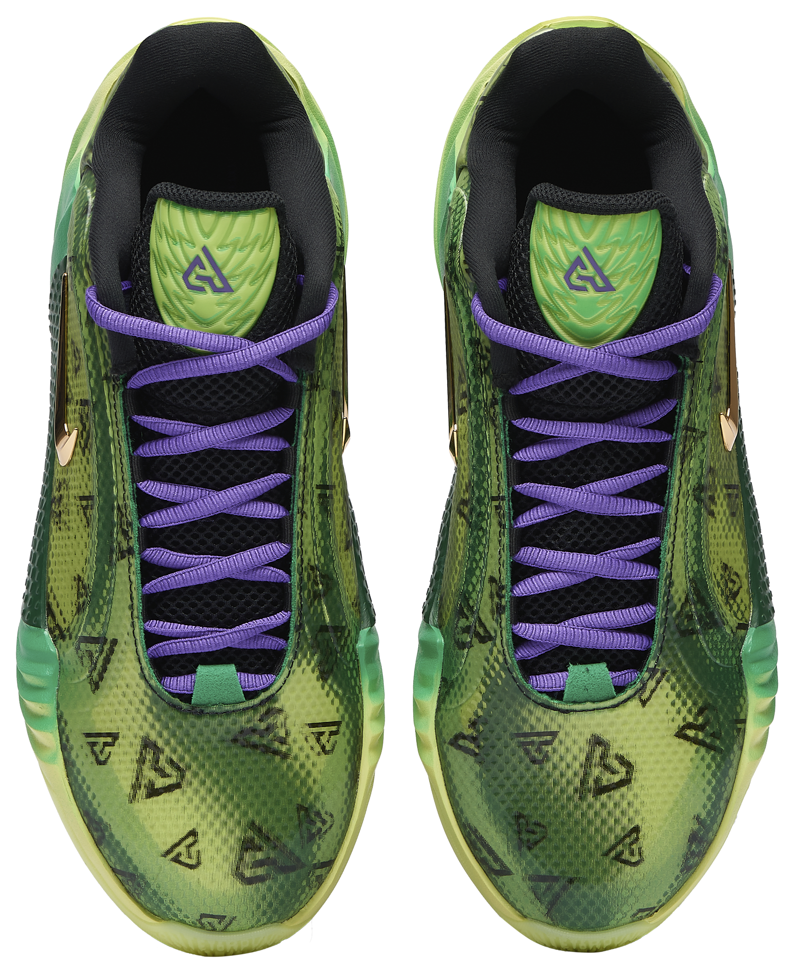 Nike Giannis Freak 8 - Green/Gold/Trick Question - Image 4