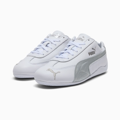 Speedcat Leather Women's Sneakers - PUMA White-PUMA Silver - 4