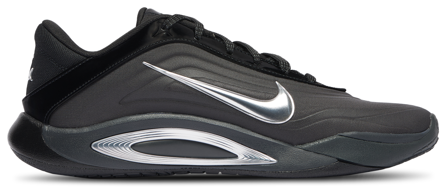 Nike A'One - Black/Metallic Silver/Dark Smoke Grey - Image 1