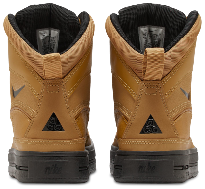 Nike Woodside II High 童款 - Tan/Black - Image 3