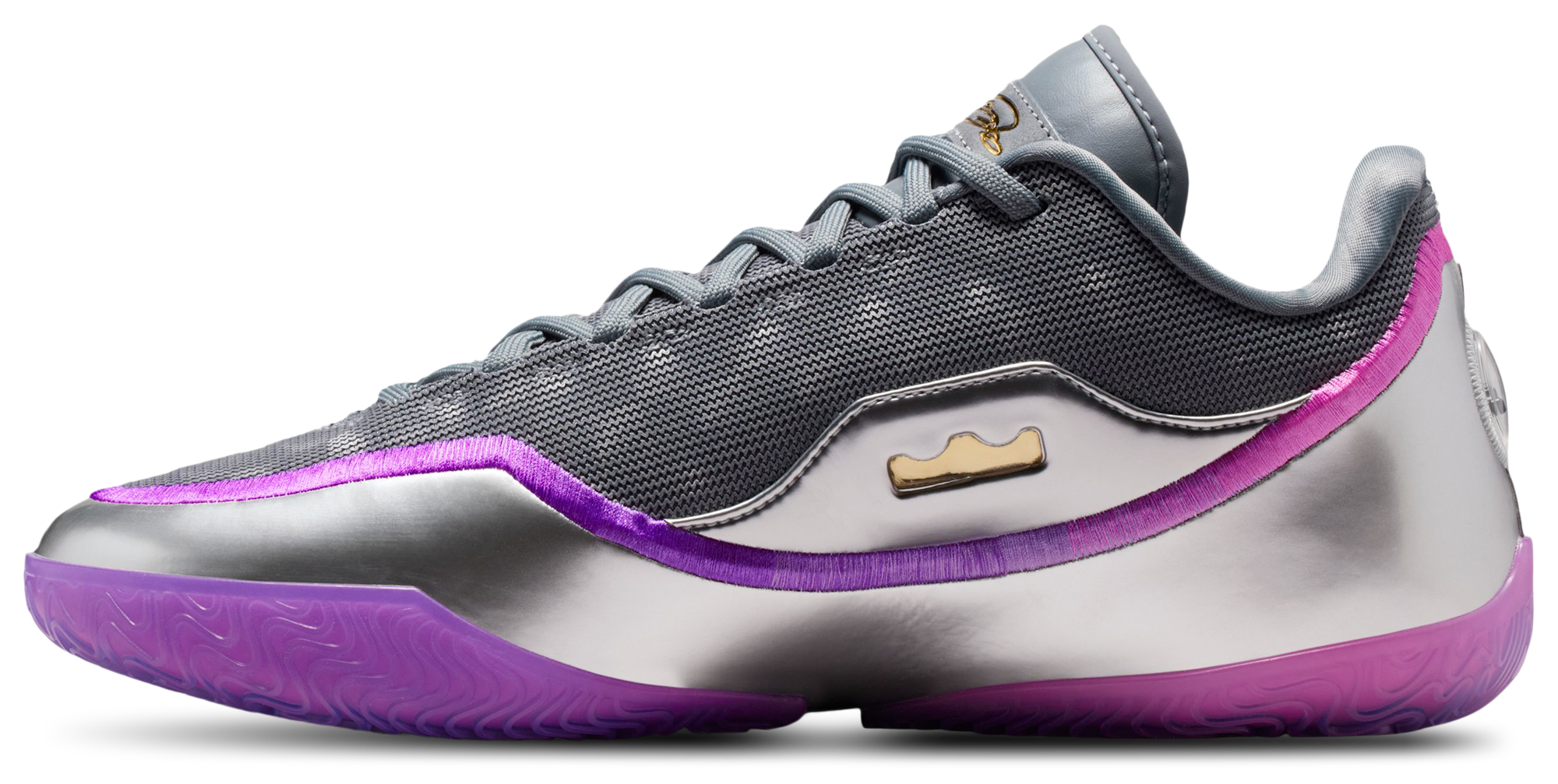 Nike Lebron XXIII Lux - Cool Grey/Black/Metallic Silver - Image 2