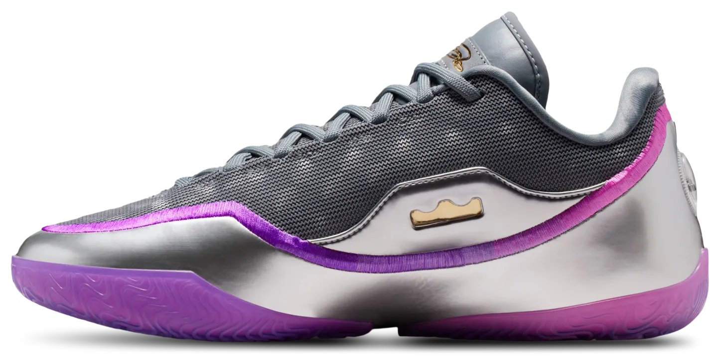 Nike Lebron XXIII Lux - Cool Grey/Black/Metallic Silver - Image 2