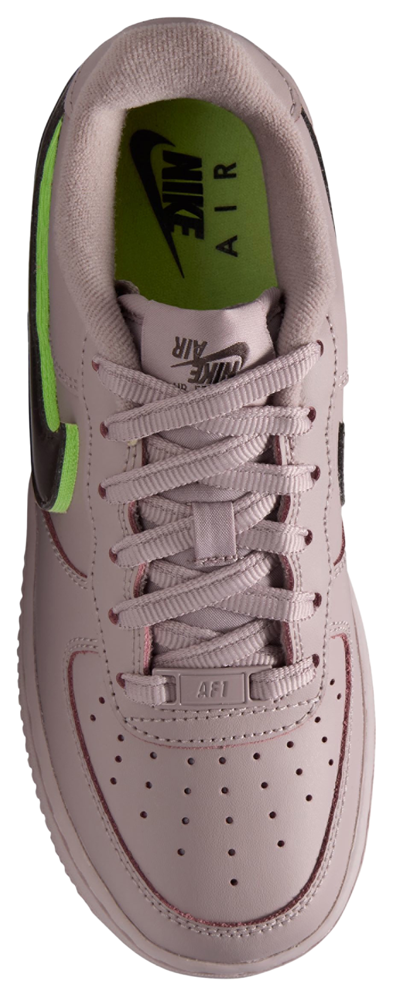 Nike Air Force 1 LV8 2 童款 - Brown/Pink - Image 3