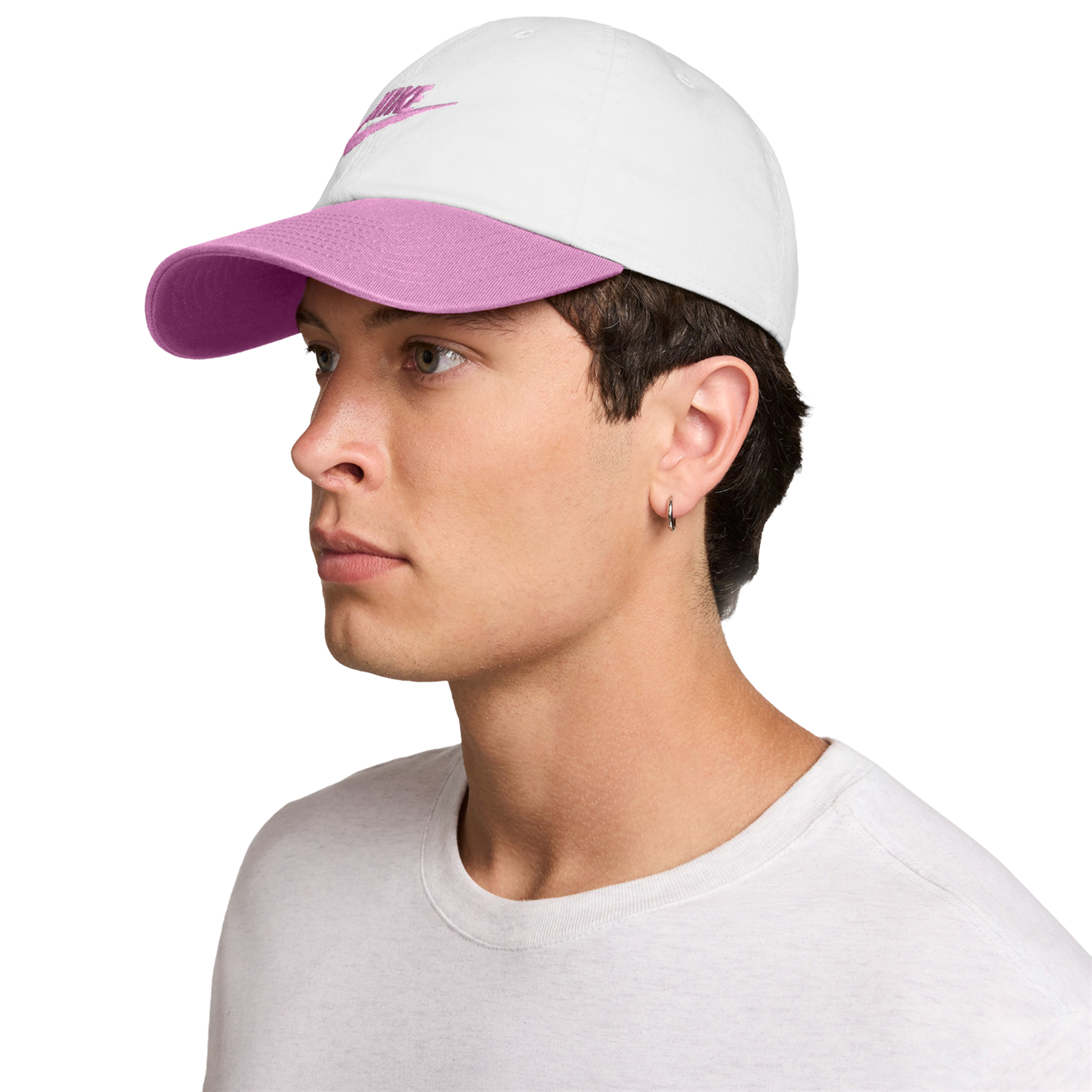 Nike Club H86 Adjustable Cap - White/Pink - Image 3