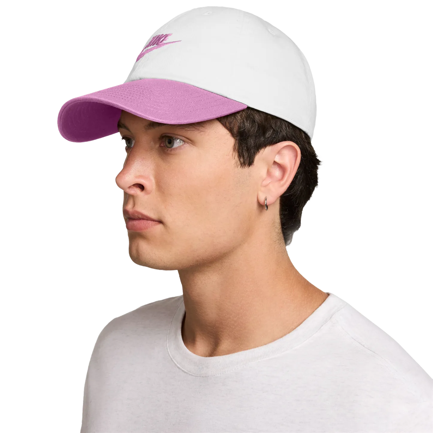 Nike Club H86 Adjustable Cap - White/Pink - Image 3