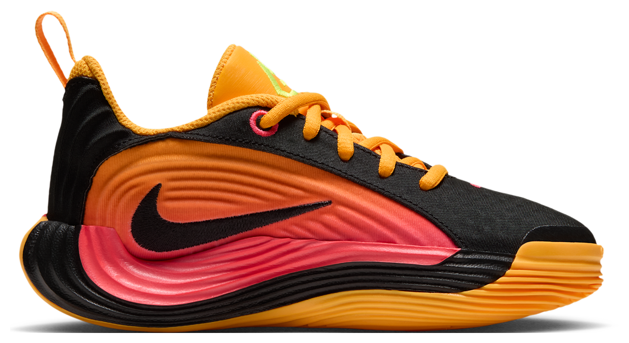 Nike Giannis Immortality 5 童款 - Laser Crimson/Metallic Silver/Laser Orange - Image 1