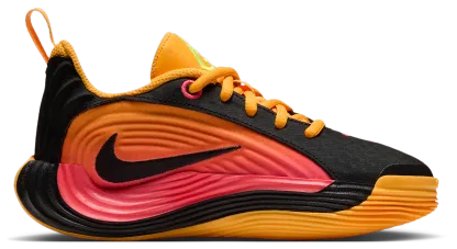 Nike Giannis Immortality 5 童款 - Laser Crimson/Metallic Silver/Laser Orange - Image 1