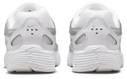 Nike P-6000 童款 - White/White/Silver - Image 3