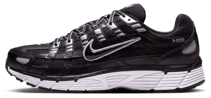 Nike P-6000 - White/Black/Mtlc Silver - Image 2