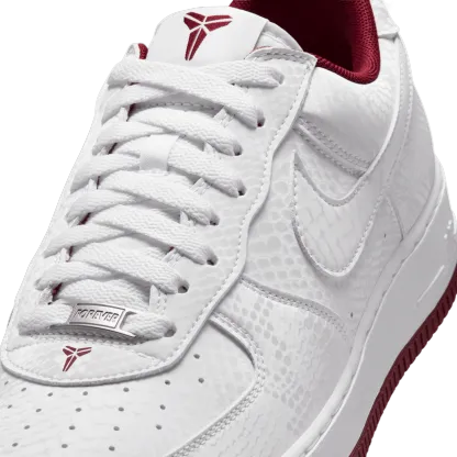 Nike Kobe Air Force 1 Low - Team Red/White - Image 7