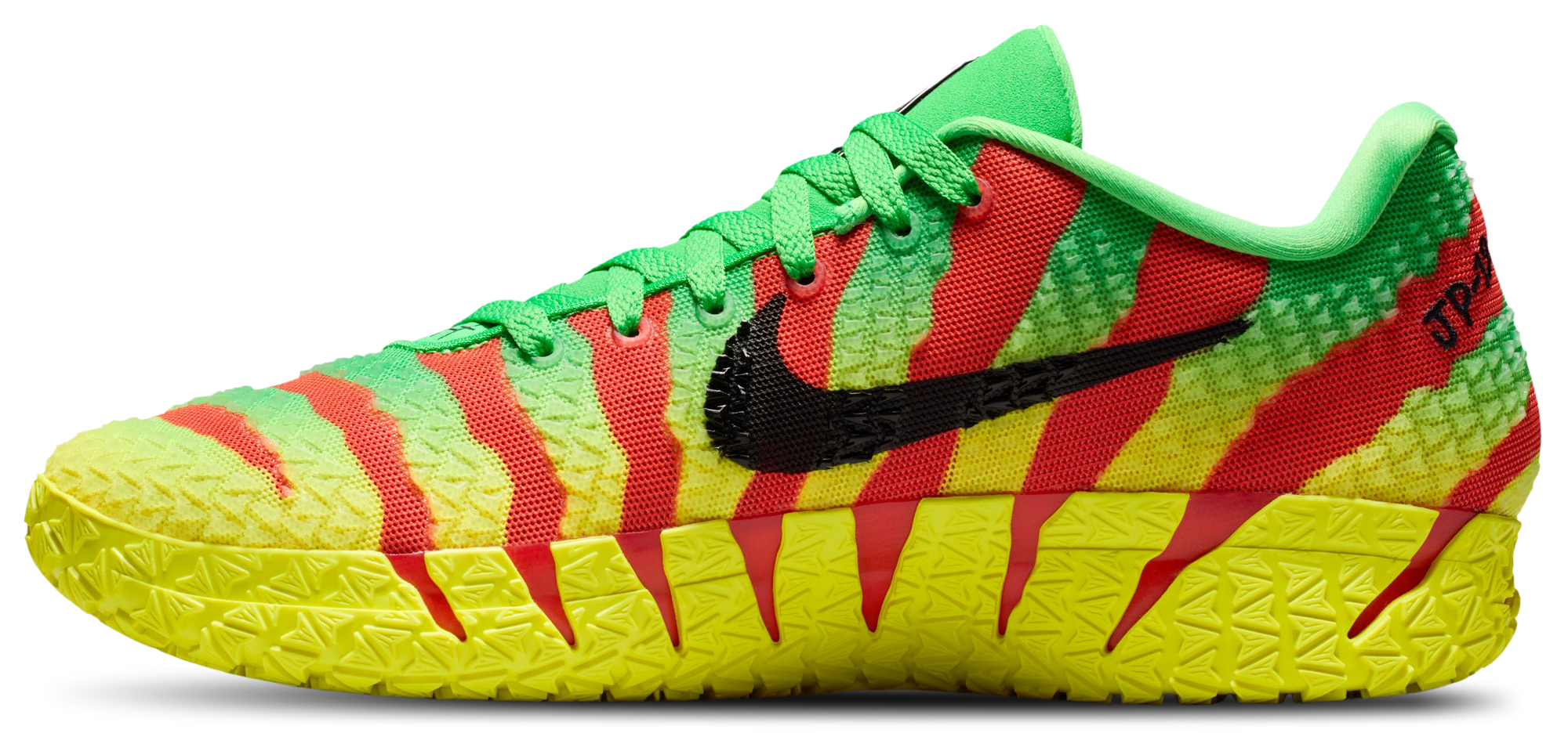 Nike JA 3 - Green Spark/Black/University Red - Image 2