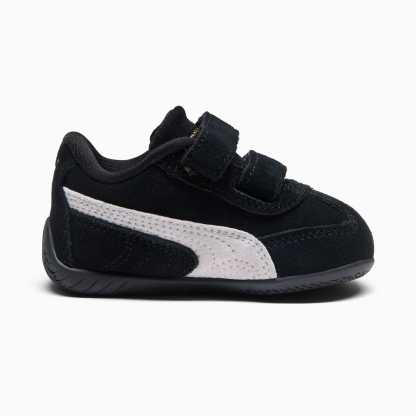 Speedcat OG Toddlers' Easy On Sneakers - PUMA Black-PUMA White - 5