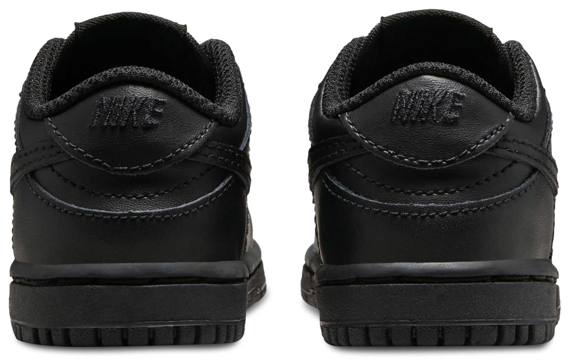 Nike Dunk Low 童款 - Black/Black - Image 3
