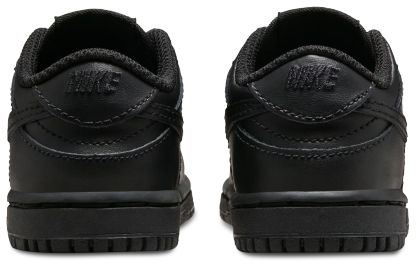 Nike Dunk Low 童款 - Black/Black - Image 3