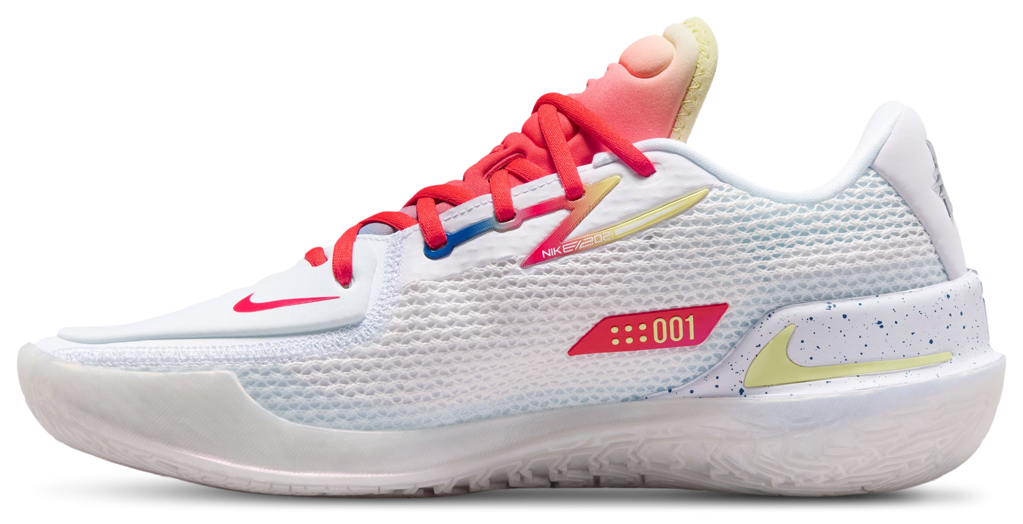 Nike G.T. Cut 1 - White/Chile Red/Blue - Image 2