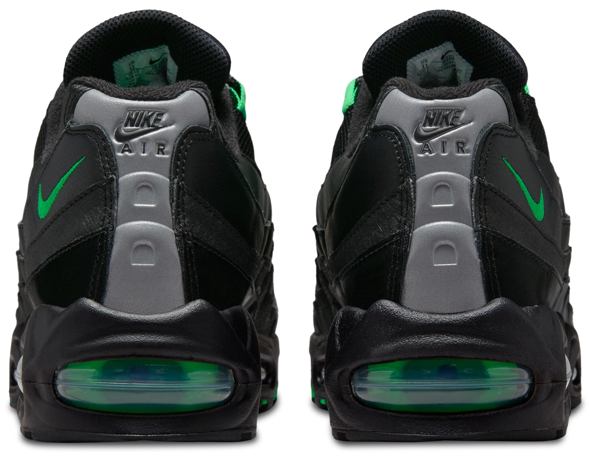 Nike Air Max 95 OG - Black/Green Shock - Image 3