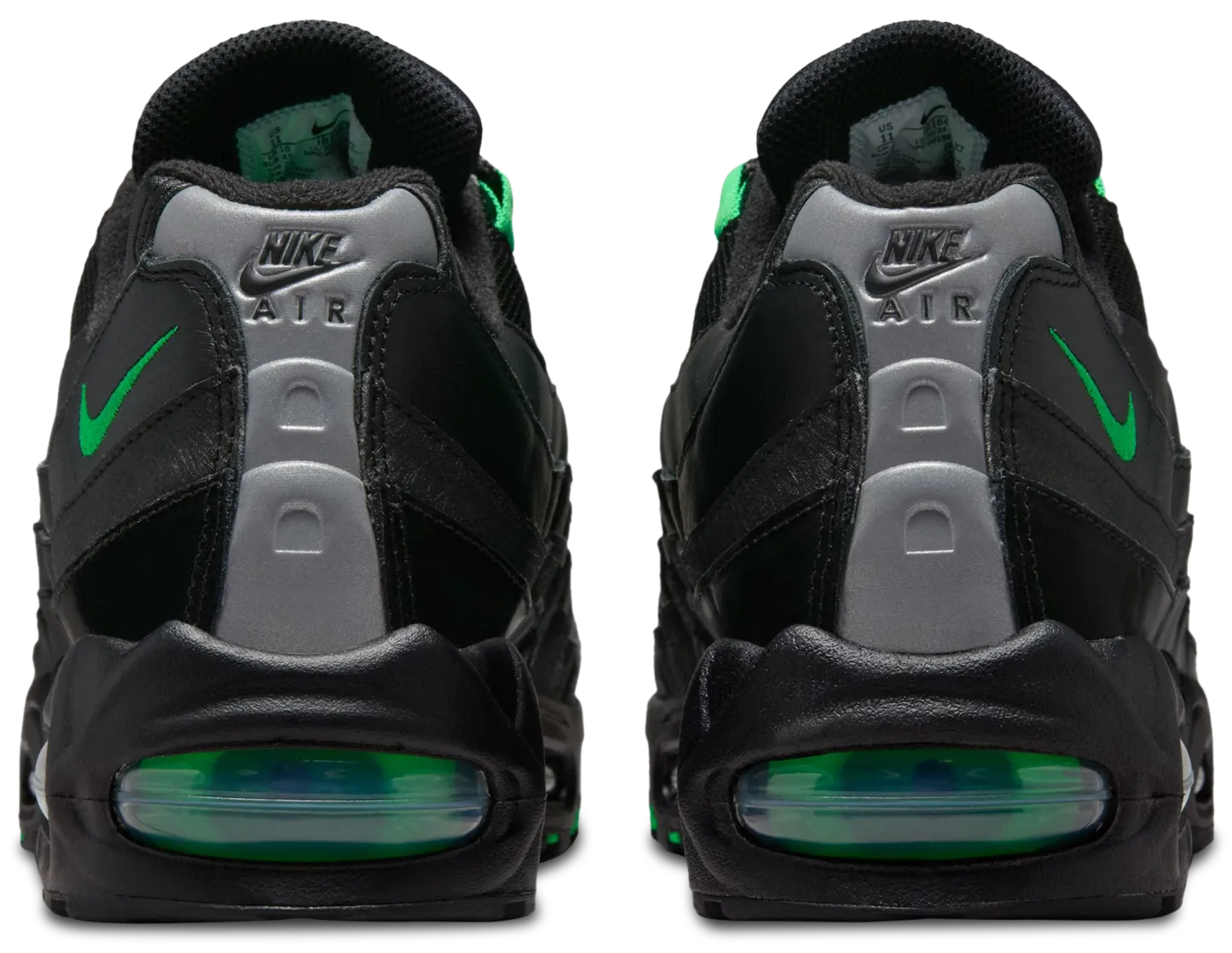 Nike Air Max 95 OG - Black/Green Shock - Image 3