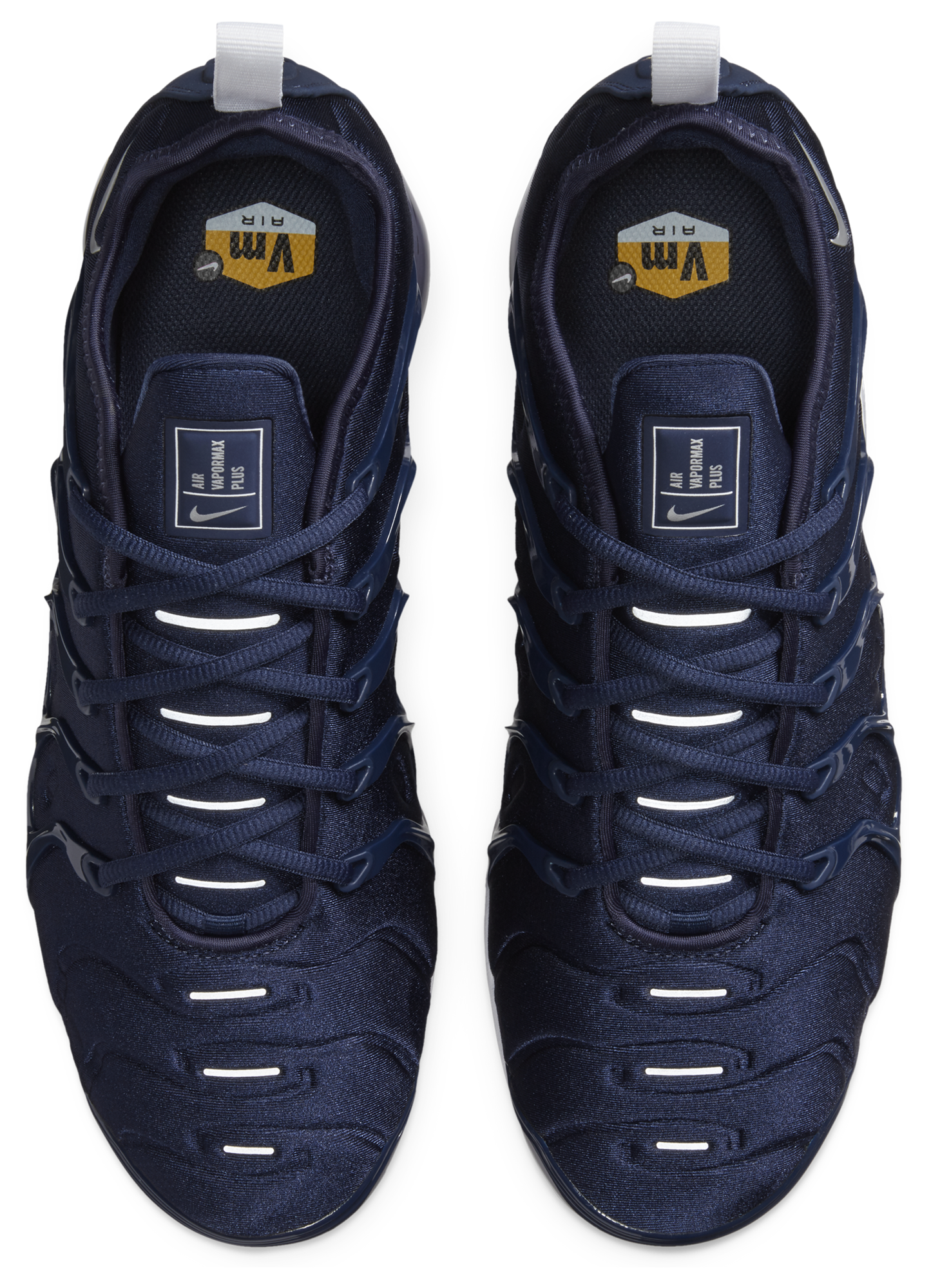 Nike Air Vapormax Plus - Midnight Navy/Metallic Silver/White - Image 4