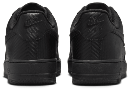 Nike Air Force 1 07 TWT - Black/Black - Image 3