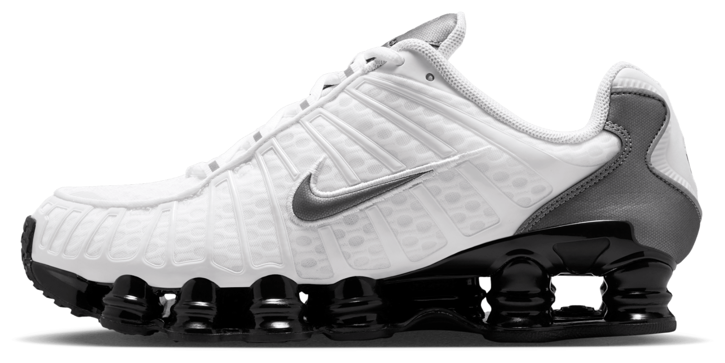 Nike Shox TL - Black/Mtlc Cool Grey/White - Image 2