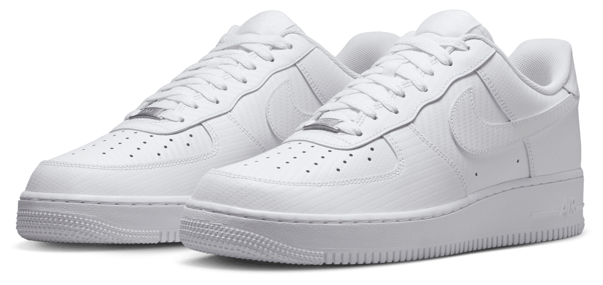 Nike Air Force 1 07 TWT - White/White - Image 6