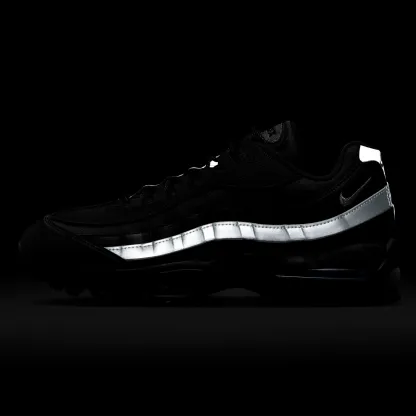 Nike Air Max 95 OG - Black/Metallic Silver/Black - Image 6