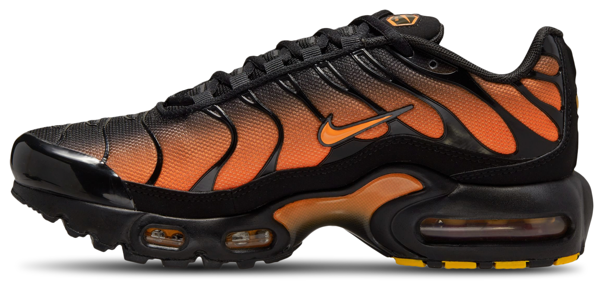 Nike Air Max Plus 童款 - Black/Total - Image 2