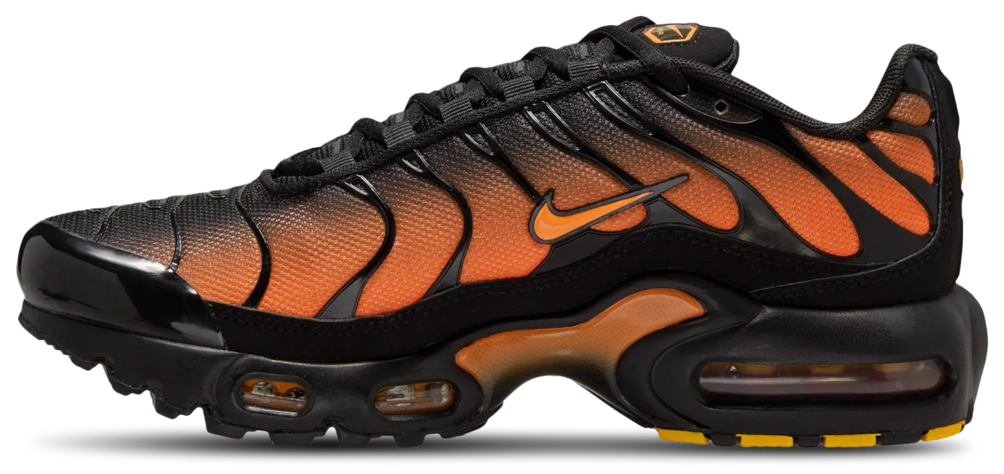 Nike Air Max Plus 童款 - Black/Total - Image 2