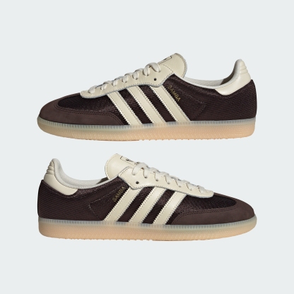 adidas SAMBA OG SHOES - Aurora Coffee / Cream White / Sand Strata - View 8