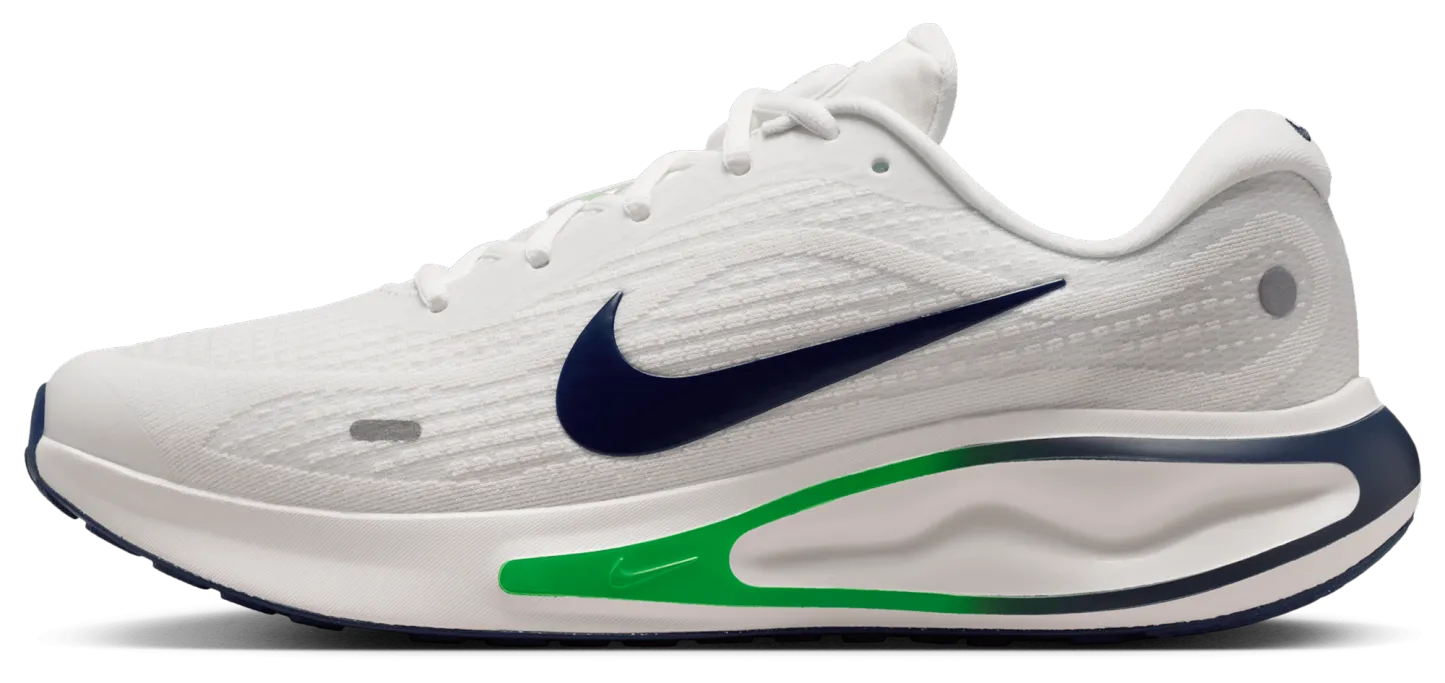 Nike Journey Run - Summit White/Midnight Navy/Green Spark - Image 2