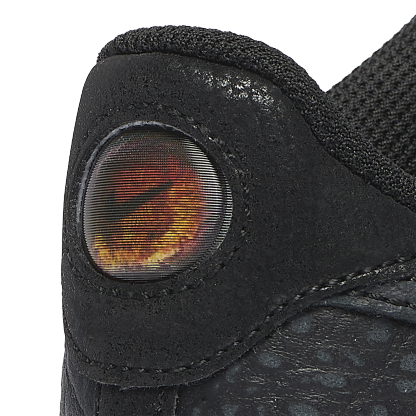 Nike Air Force 1 Low 童款 - Black/Grey/Red - Image 6