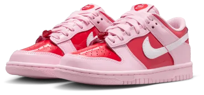 Nike Dunk Low Valentine's Day 童款 - Red/Pink Foam/Summit White - Image 6