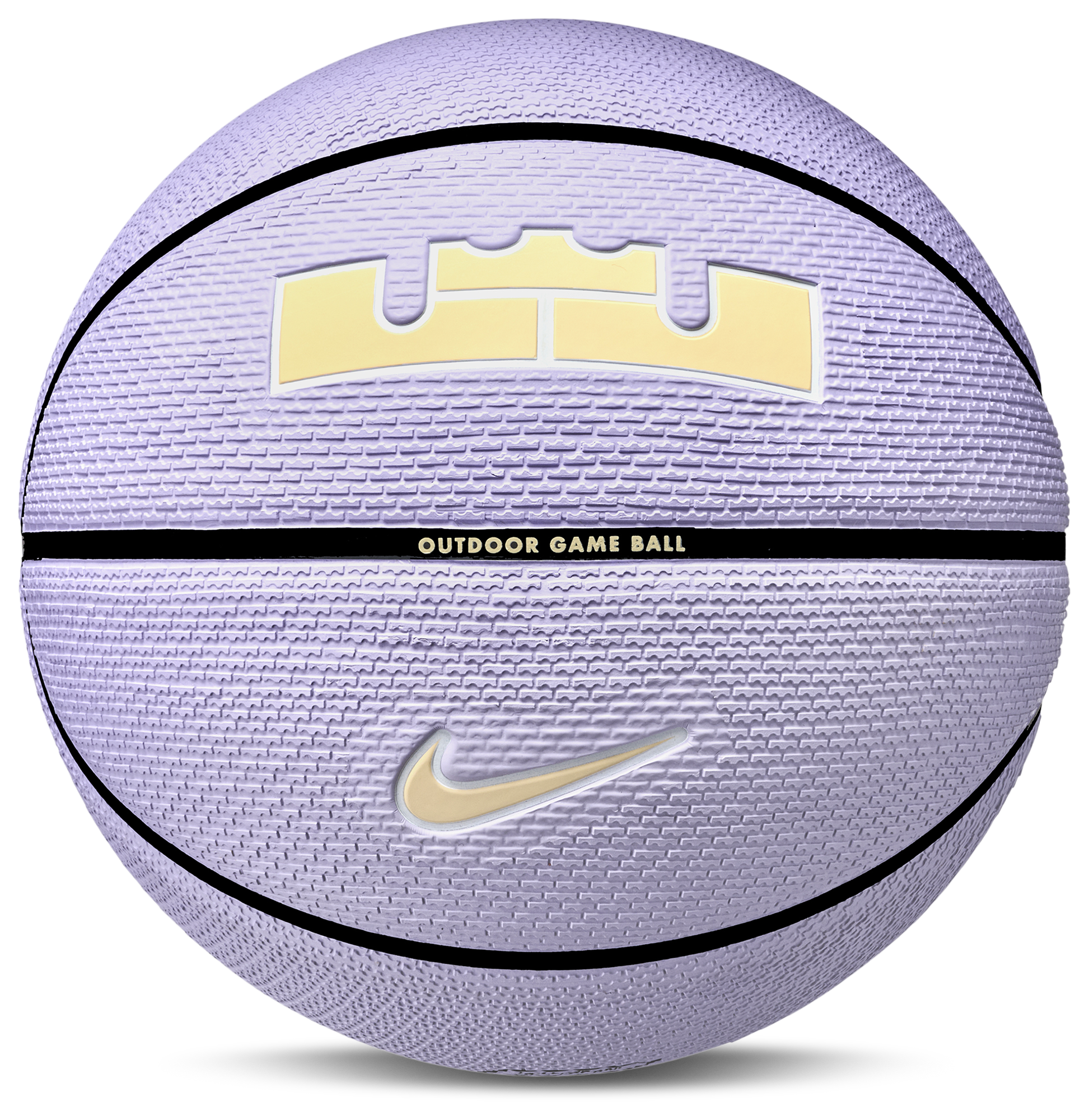 Nike Lebron Playground Basketball - Hydrangeas/Black/White - Image 2