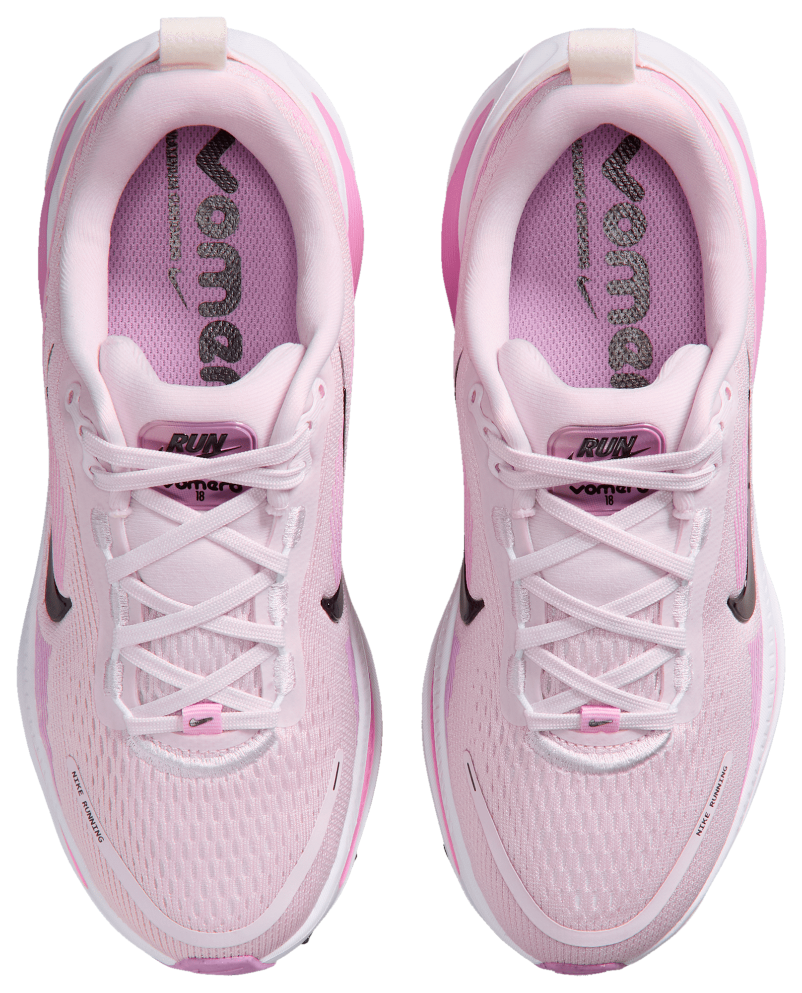 Nike Vomero 18 童款 - Bleached Lilac/Black/Lt Magenta - Image 4