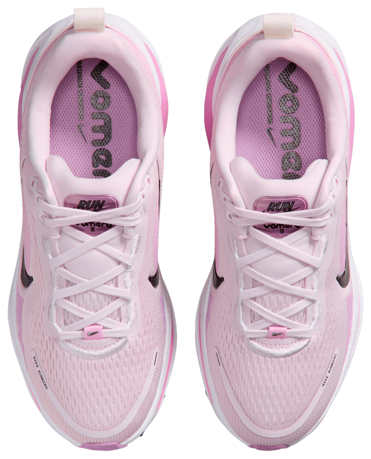 Nike Vomero 18 童款 - Bleached Lilac/Black/Lt Magenta - Image 4