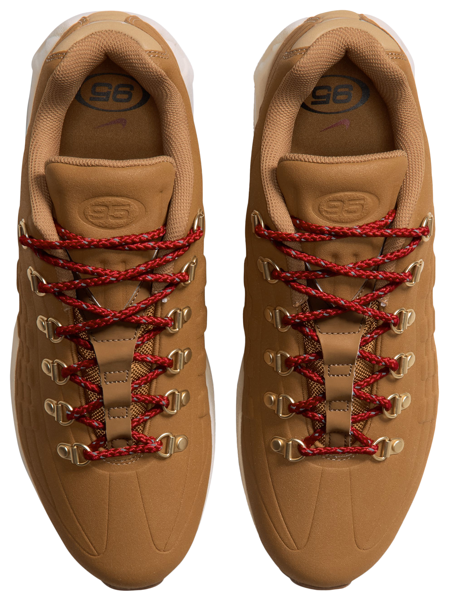Nike Air Max 95 OG Big Bubble NA20 - Wheat/Red/Brown - Image 4